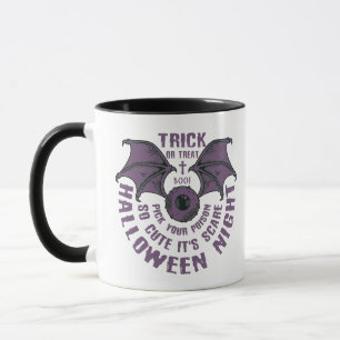 Caneca Bat Halloween - Tolo ou Tratar