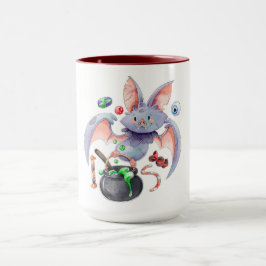 Caneca Bat Mug Bonito De Halloween