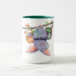 Caneca Bat Mug Bonito De Halloween