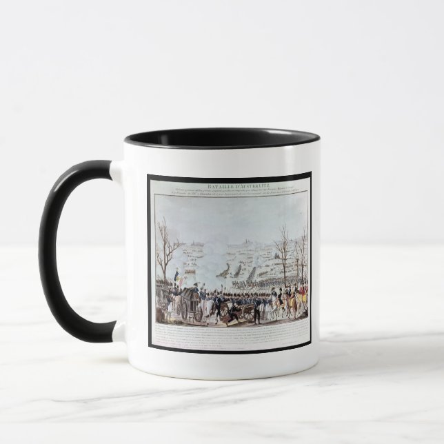 Caneca Batalha de Austerlitz, o 2 de dezembro de 1805 (Esquerda)