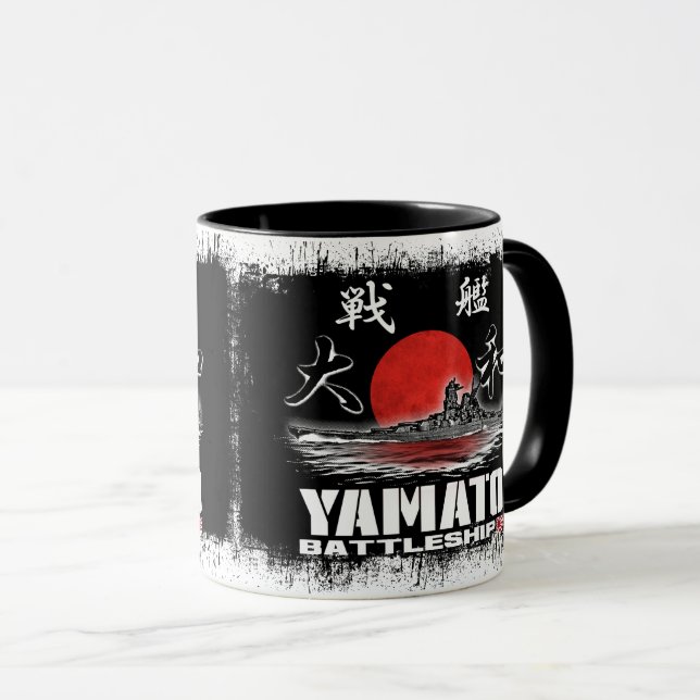 Caneca Batalhão Yamato Mug (Frente Esquerda)