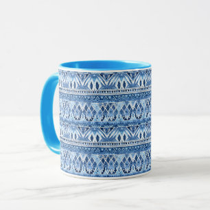 Caneca Batik Azul