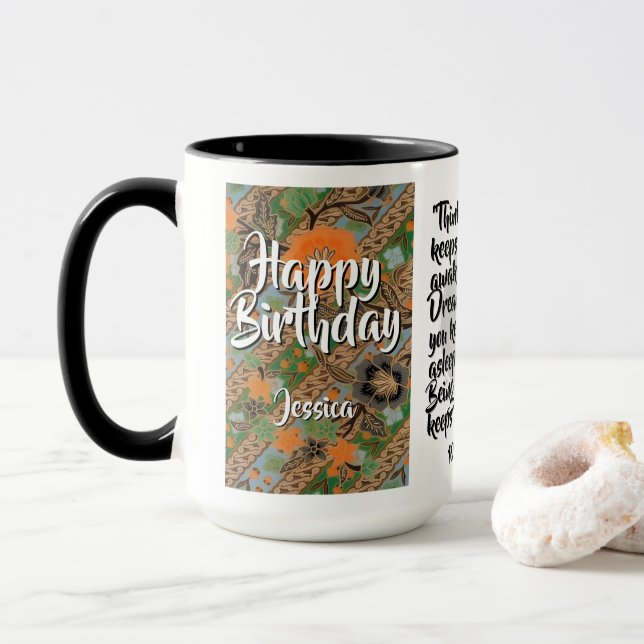 Caneca Batik Combo Mug CM01-01 Aries (Com Donut)