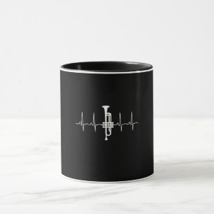 Caneca Batimento Cardíaco de Trompete