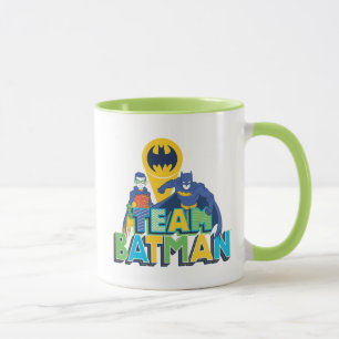 Caneca Batman   Equipe Batman e Robin