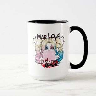 Caneca Batman   Mad Love Harley Quinn Chewing Bubble Gum