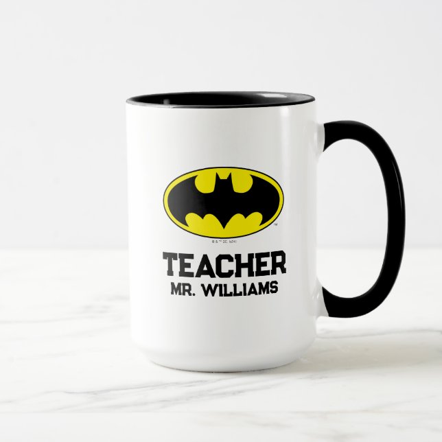 Caneca Batman Professor Colaborador Cor Total (Direita)