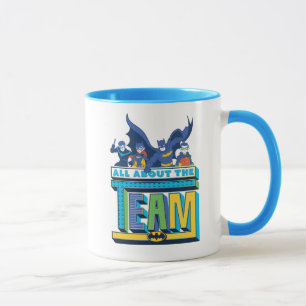 Caneca Batman   Toda A Equipe