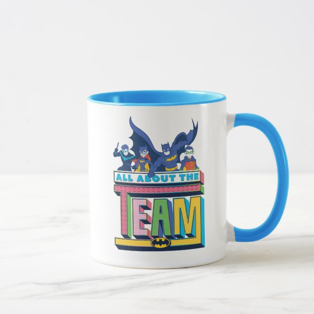 Caneca Batman | Toda A Equipe (Direita)