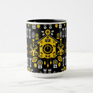 Caneca Bauernmalerei Folk Art