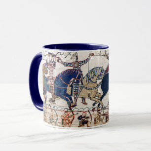 CANECA BAYEUX TAPESTRY 1066 KNIGHTS E ARQUIVOS NORMANOS