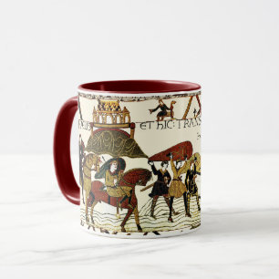 Caneca BAYEUX TAPESTRY William no Mont Santo-Michel