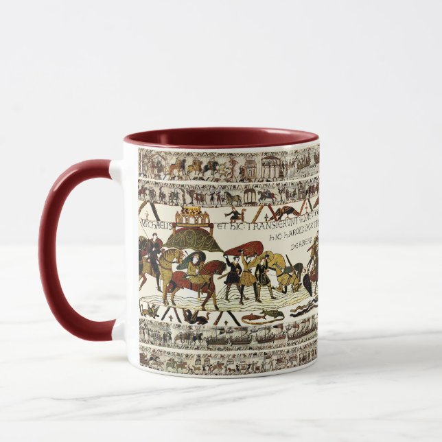 Caneca BAYEUX TAPESTRY William no Mont Santo-Michel (Esquerda)