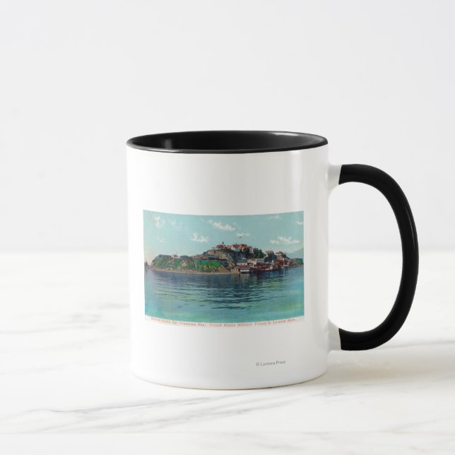 Caneca Bayview, Ilha de Alcatraz e Prisão (Direita)