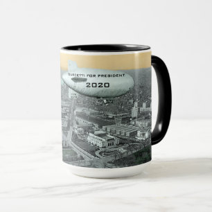 CANECA BD GARCETTI PARA O PRESIDENTE BLIMP OVER WASHINGTO