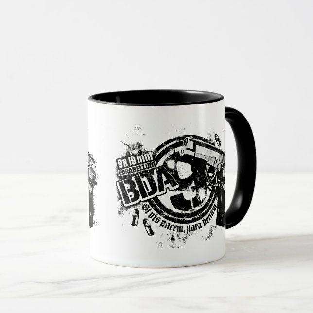 Caneca BDA 9 Mug (Frente Esquerda)