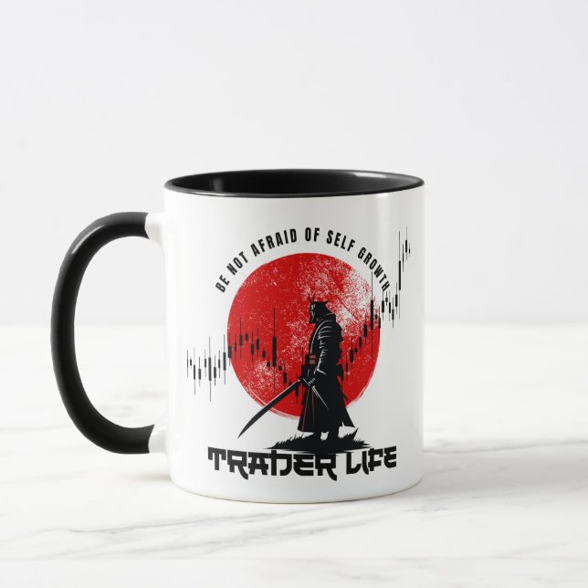 Caneca Be not afraid | Trade Motivation | Samurai (Esquerda)