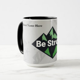 Caneca Be Strong Geometric