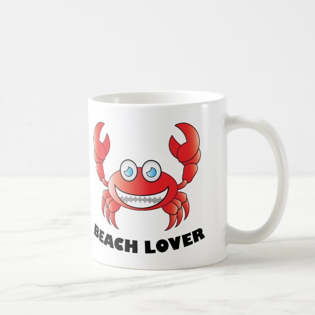 Caneca Beach Lover - Black 11 oz Ringer Mug (Direita)