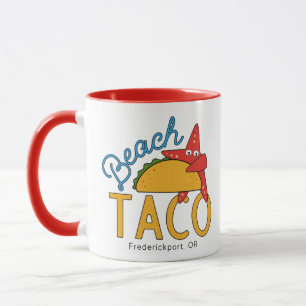 Caneca Beach Taco Mug