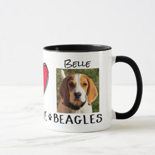Caneca Beagle Amantes de Cachorros Caneca
