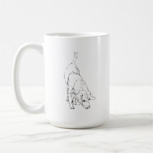 Caneca Beagle – Caneca de Café com Cachorro Desenh