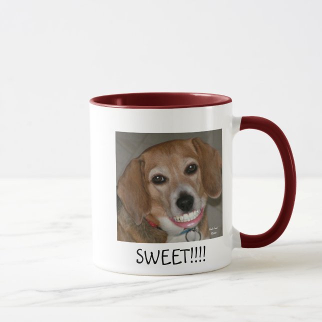 Caneca Beagle Mug sorridente (Direita)