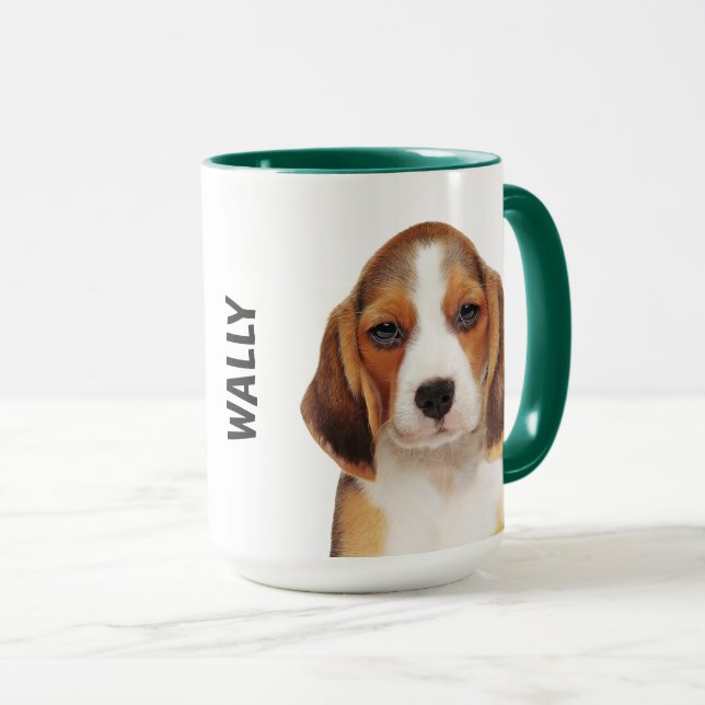 Caneca Beagle Personalised Mug (Frente Esquerda)