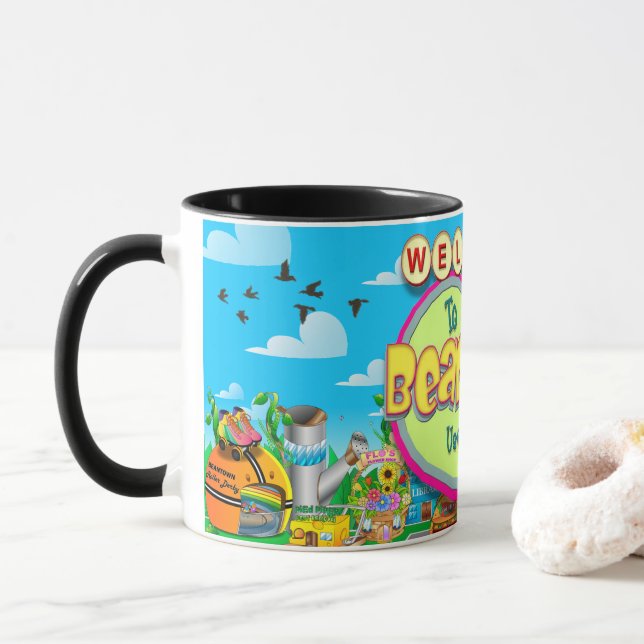 Caneca Beantown Caffee Mug (Com Donut)