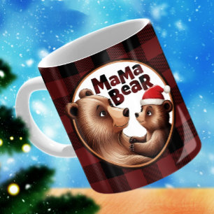 Caneca Bear Bear Bear Bear Natal - Melhor Presente Mãe