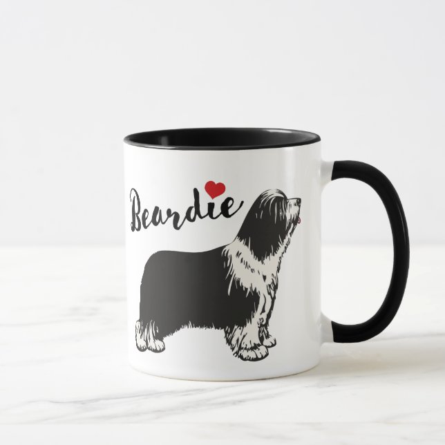 Caneca Bearded collie (Direita)