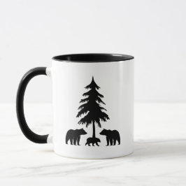 Caneca Bears in the Woods Coffee