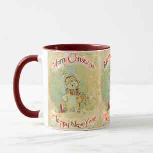 Caneca Beary Felry Christmas Mug