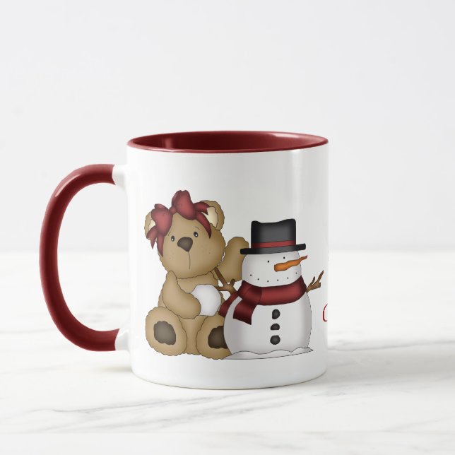 Caneca Beary Felry Christmas Mug (Esquerda)