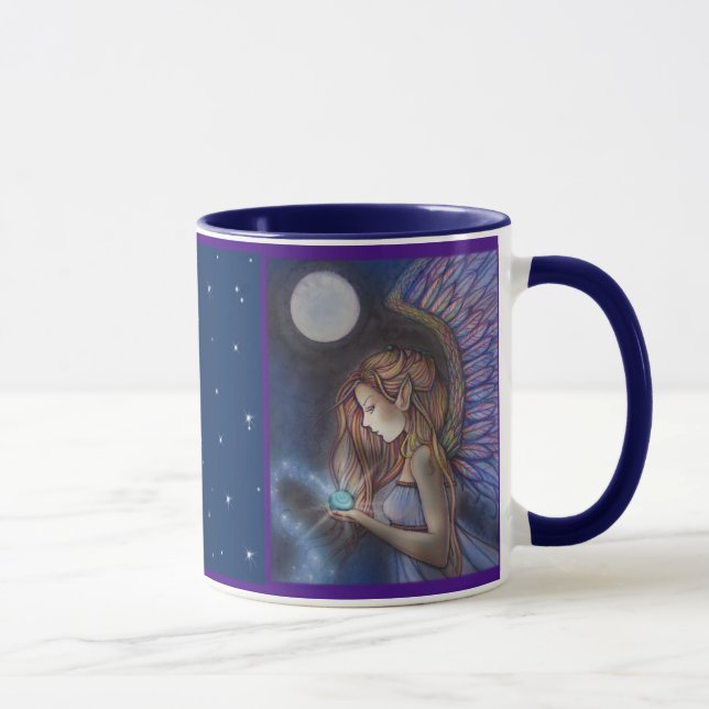 Caneca Beautiful Angel por Molly Harrison (Direita)