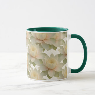 Caneca Beautiful Water lilies 
