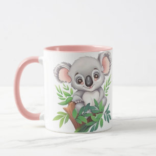 Caneca Bebê Adorável Urso Koala