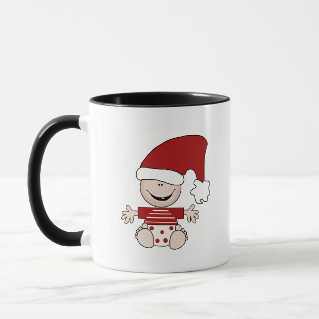 Caneca Bebê de Natal em estocar Camisetas e presentes de  (Esquerda)