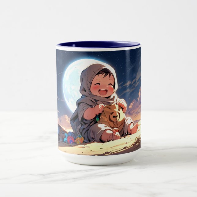 Caneca Bebê Mishka (Centro)