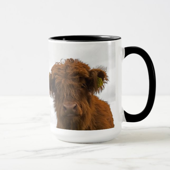 Caneca Bebé vaca Kaffeetasse (Direita)