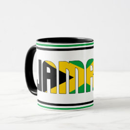 Caneca "Bebendo com a Jamaica" Café Patriótico