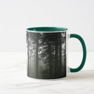 Caneca Bebendo da Floresta e Ferns Nature Lover