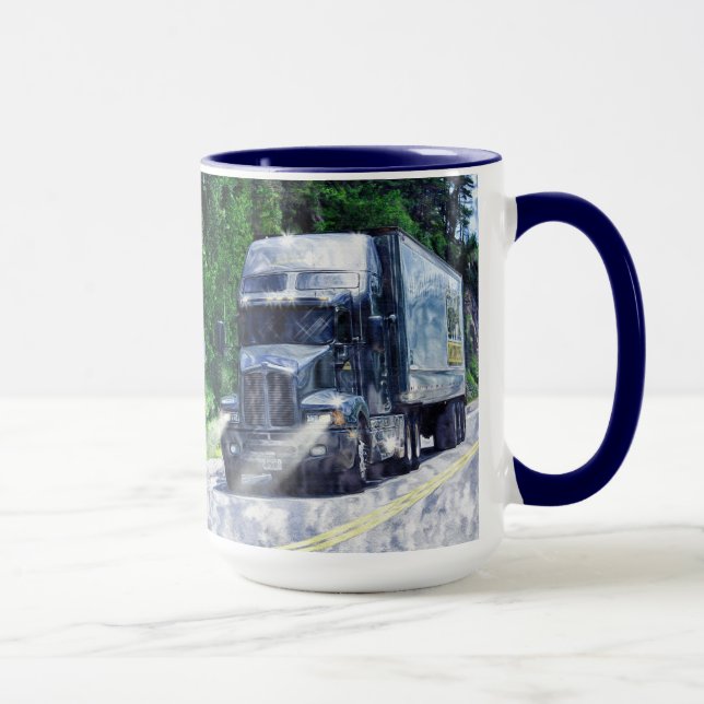 Caneca Bebendo de caminhão grande (Direita)