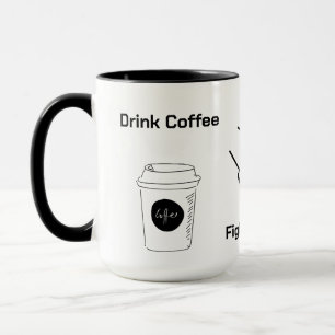 Caneca Beber Café Combater o Racismo Empodera Mulheres