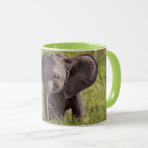 Caneca Bebês Mais Pobres   Baby Elephant Kenya Africa