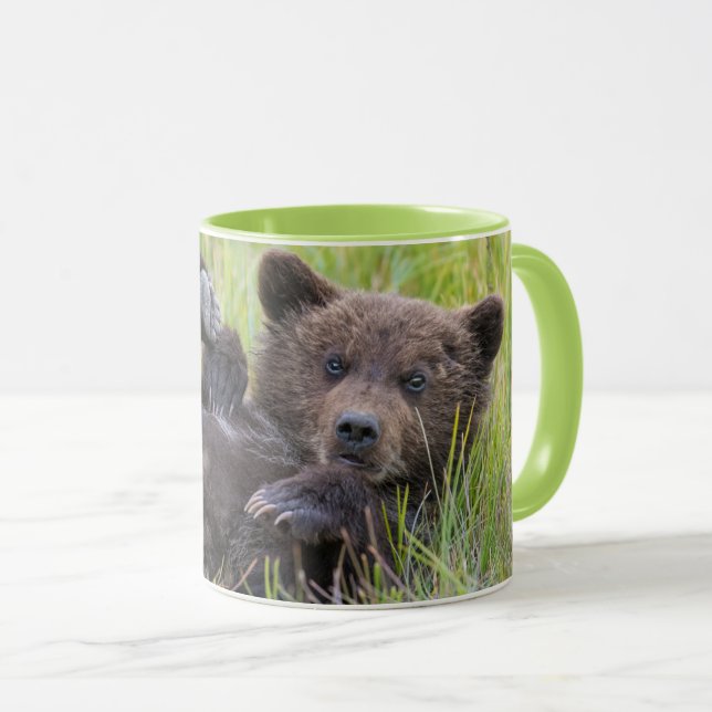 Caneca Bebês Mais Pobres | Bebê-Urso-Castanho (Frente Esquerda)