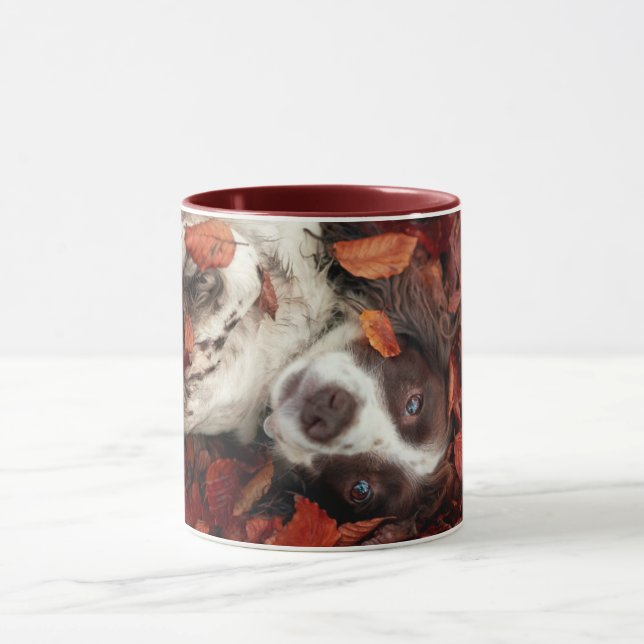 Caneca Bebês Mais Pobres | Espanhol nas Folhas de outono (Centro)