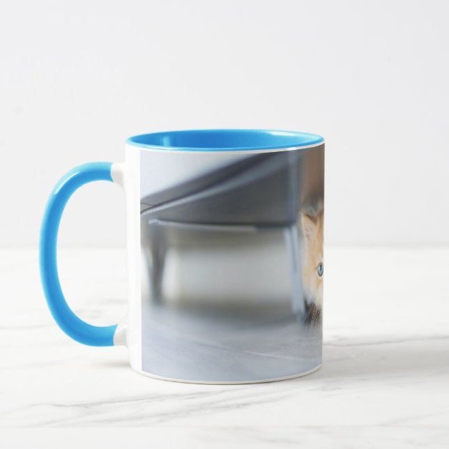 Caneca Bebês Mais Pobres | Fluffy Orange Kitten (Esquerda)