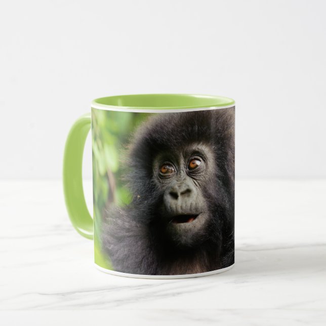 Caneca Bebês Mais Pobres | Jovens Montanhas Gorilla (Frente Esquerda)