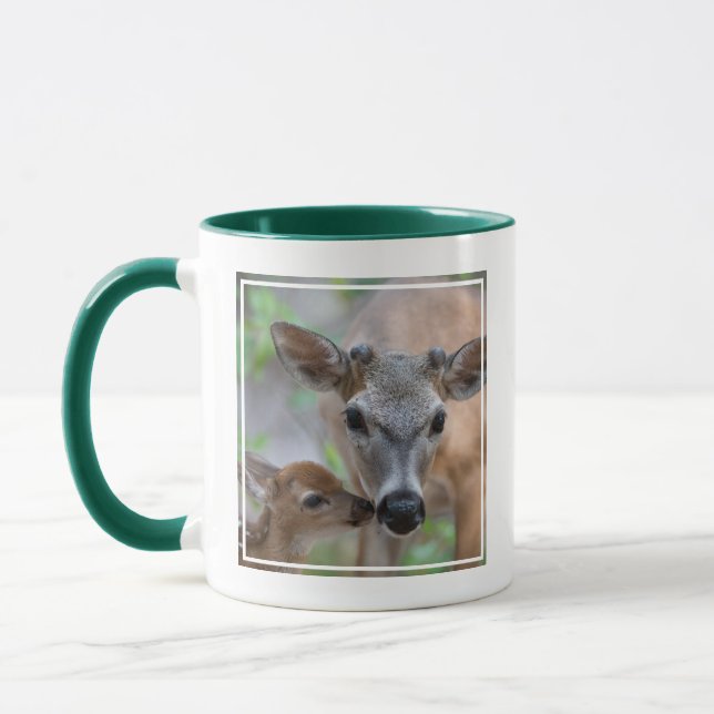 Caneca Bebês Mais Pobres | Key Deer Stag & Fawn (Esquerda)